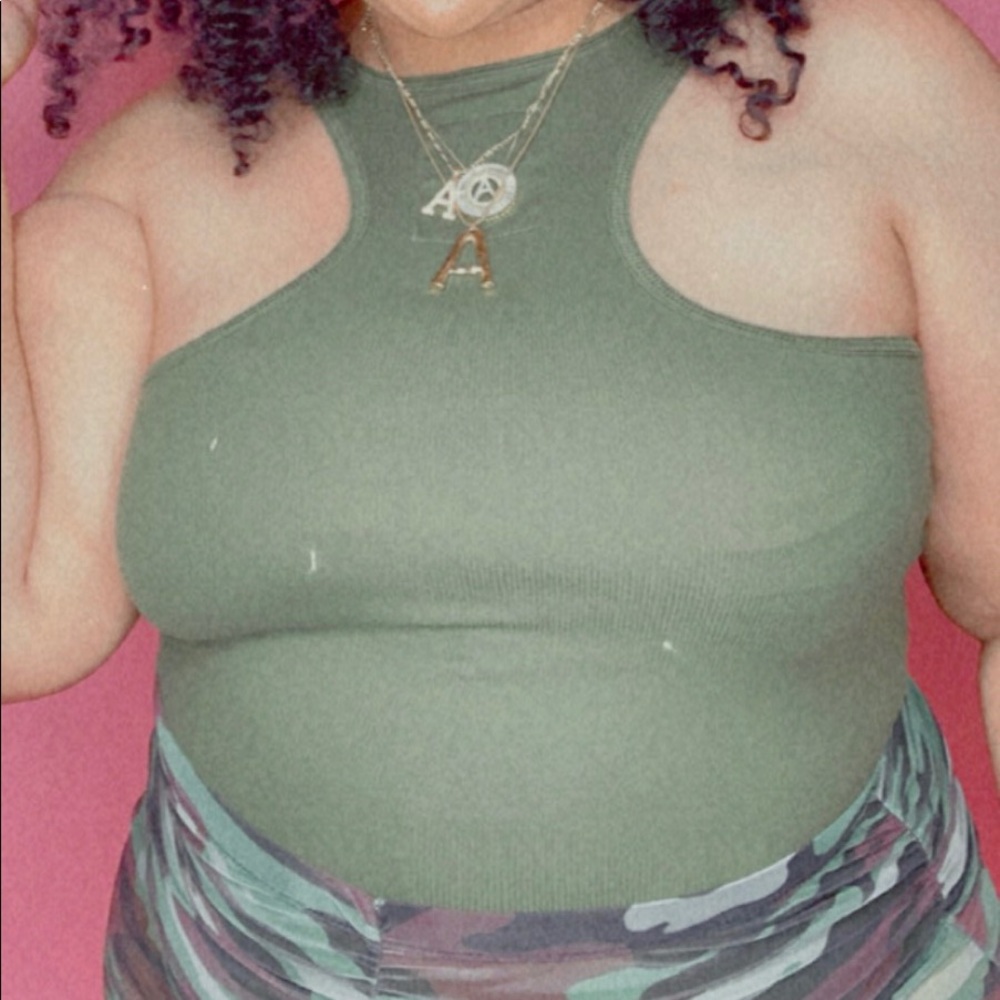 Top Racer Back Tank Zenana Plus